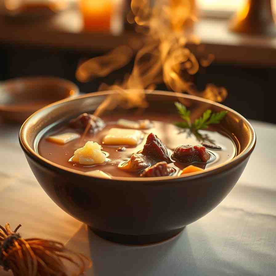 Rindsuppe Beef Broth - Austrian Clear Soup